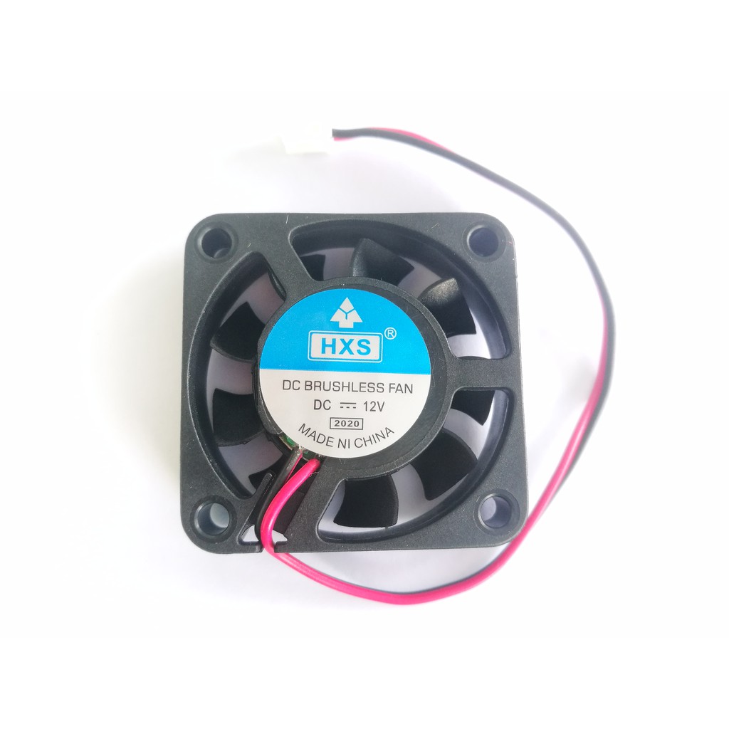 ภาพหน้าปกสินค้าFAN 4CM พัดลมระบายความร้อนCPU 4x4x1cm 12V 2pin จากร้าน pichaiyootchidchuea บน Shopee