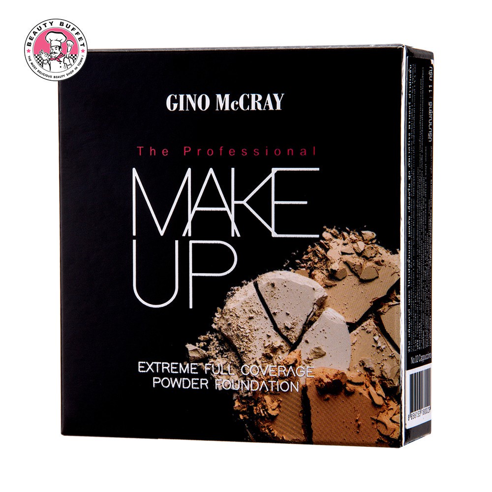 แพ็ค-2-ชิ้น-ราคาพิเศษ-beauty-buffet-gino-mccray-the-professional-make-up-extreme-full-coverage-powder-foundation-แป้งซุปตาร์-11g