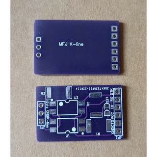 MFJ K-Line Board ต่อกับ TTL USB เป็นบอร์ดกันไฟย้อนเข้าระบบ