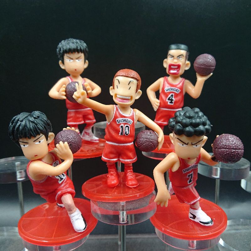 โมเดล-slam-dunk-สแลมดังก์-ทีม-โชโฮคุ-ตัวจริง-5-คน-ขนาด-7-cm-แบบที่่-1-ซากุรางิ-รุคาว่า-เรียวตะ-มิสึอิ-อาคางิ-ราคาถูก