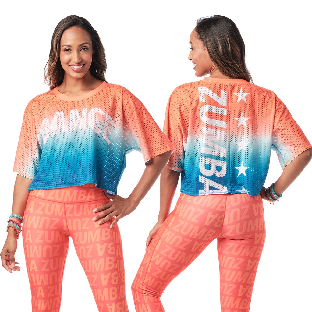 Zumba Wear Dance In Color Top (เสื้อออกกำลังกายซุมบ้า) Shopee Thailand
