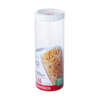 สินค้า LOCK&LOCK กล่องถนอมอาหาร ทรงกลม ขนาด 1.6 ลิตร สีขาว