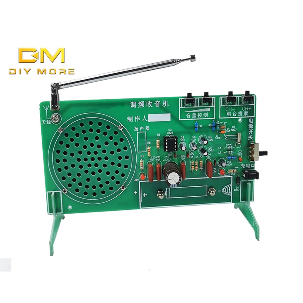 diymore-ชุดวิทยุ-fm-ชิ้นส่วนอิเล็กทรอนิกส์-diy-65-108mhz-rda5807fp-วงจรรวมวิทยุ