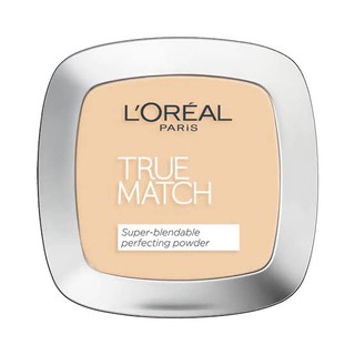 สินค้า ลอรีอัล ทรู แมช ซูปเปอร์-เบลนเดเบิล เพอร์เฟคติ้ง พาวเดอร์_L\'OREAL_TRUE MATCH 9 กรัม (เครื่องสำอาง, แป้งพัฟ, แป้งอัดแข็ง)