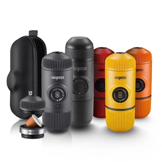 เครื่องชงกาแฟพกพา Wacaco Nanopresso Portable Espresso Coffee Maker+NS Adaptor+Protective Case เครื่องทำกาแฟแคปซูล ของแท้