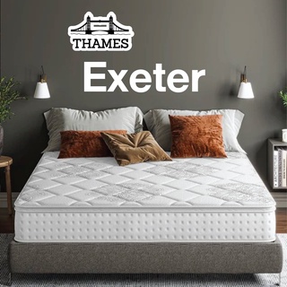 ภาพหน้าปกสินค้าThames ที่นอน 8 นิ้ว ราคาคุ้มค่า รุ่น Exeter ที่นอนยางพารา เกรด A แก้ปวดหลัง ที่นอนยางพาราแท้ latex mattress ที่เกี่ยวข้อง