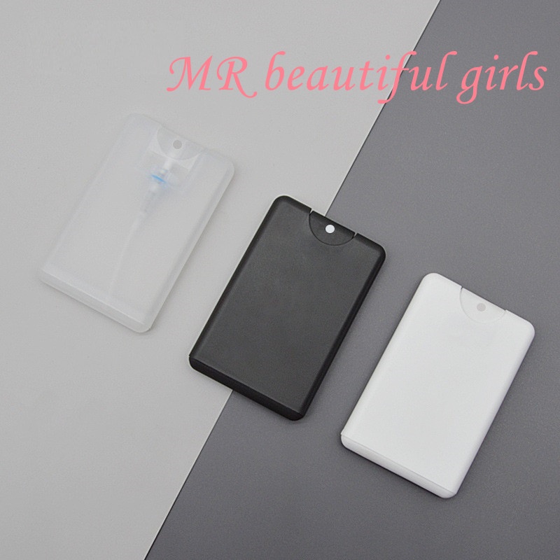 ภาพหน้าปกสินค้าMR beautiful girls สเปย์การ์ด 20ml ใส่น้ำหอม เเอลกอฮอล์ ขวดสเปรย์ พกพาสะดวก คุณภาพดี จากร้าน mr_bkk บน Shopee