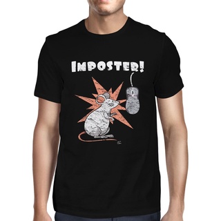 เสื้อยืดผ้าฝ้ายพิมพ์ลายขายดี เสื้อยืด พิมพ์ลาย Imposter Mouse แฟชั่นฤดูร้อน สําหรับผู้ชาย