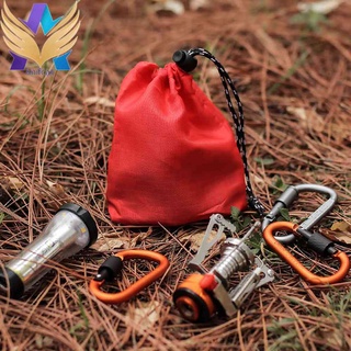 Drawstring Camping Storage Bags Travel Outdoor Portable EDC Pouch Sundry Pouch