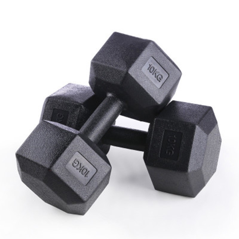 XtivePRO PVC Hex Dumbbell 10 kg ดัมเบลหกเหลี่ยม (1 คู่) ยกน้ำหนัก สร้างกล้ามเนื้อ https://lnwchill.com