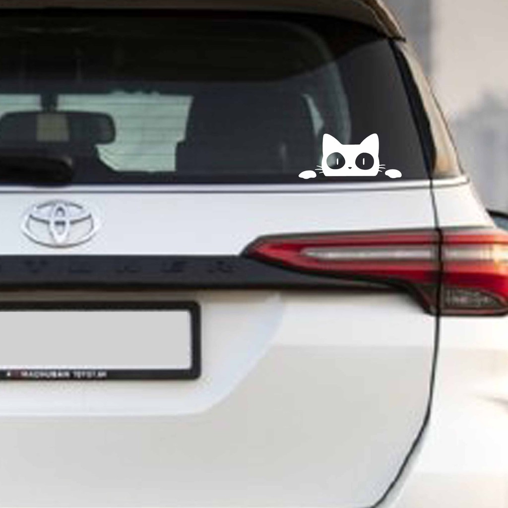 cat hidden สติ๊กเกอร์ 3M ลอกออกไม่มีคราบกาว Removable 3M sticker ...