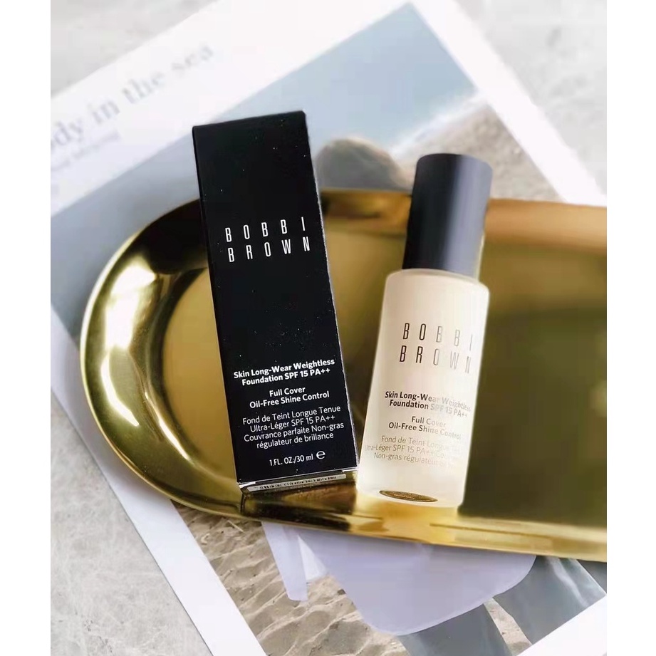 bobbi-brown-skin-long-wear-weightless-foundation-spf15-pa-30-ml-ควบคุมความมัน-รองพื้นชนิดน้ำ