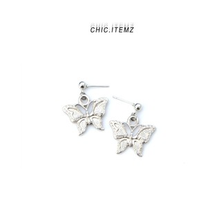 ต่างหู BUTTERFLY EARRING (ก้าน Nickle Free)