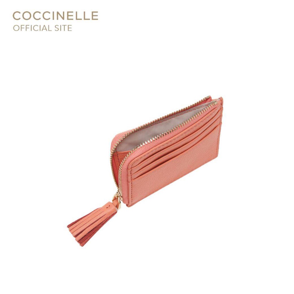 coccinelle-tassel-document-holder-128901-geranium-กระเป๋าใส่การ์ด