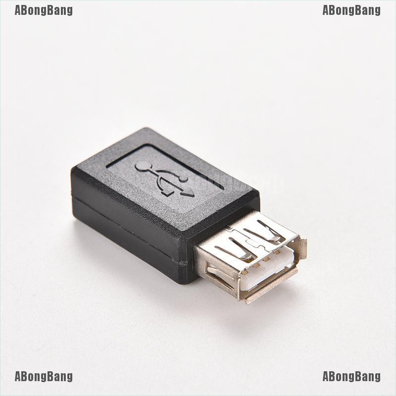 abongbang-ขายดี-อะแดปเตอร์ข้อมูล-usb-2-0-a-ตัวเมีย-เป็น-micro-usb-b-5-pin-ตัวเมีย