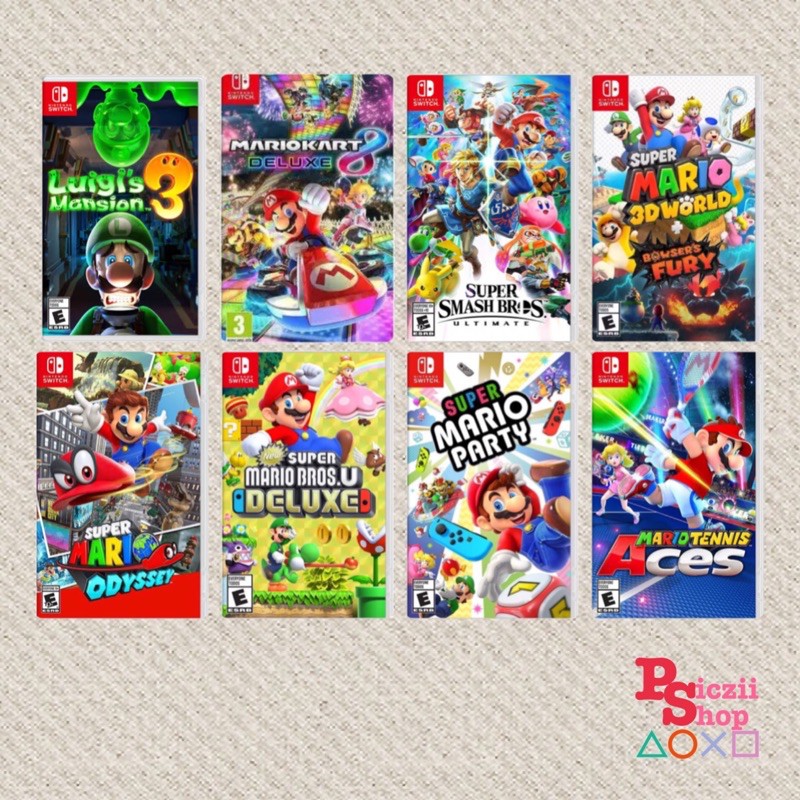 ภาพหน้าปกสินค้า: Mario Game (US) จากร้าน picziishop บน Shopee