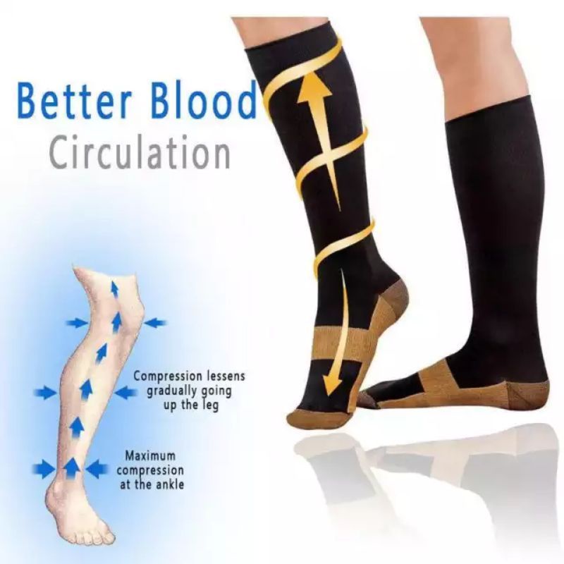 ถุงเท้าลดปวดน่อง-ลดเส้นเลือดขอด-ถุงเท้าผ้ายืดเพิ่มแรงดัน-ลดบวม-ลดปวดเมื่อย-ยืนนาน-ถุงเท้าเพื่อสุขภาพ-compression-socks