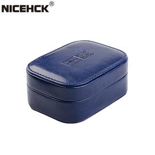 Nicehck กล่องเก็บหูฟังแม่เหล็ก หนัง PU กันน้ํา แบบพกพา คุณภาพสูง อุปกรณ์เสริม สําหรับ MK3 Lofty Topguy
