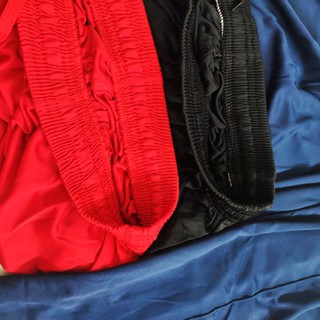 ภาพขนาดย่อของภาพหน้าปกสินค้ากางเกงกีฬาขาสั้น เอวยางยืด มีเชือกผูก ผ้าไมโคร เบา นุ่ม ลื่น ใส่สบาย จากร้าน maxoneshopee บน Shopee ภาพที่ 3