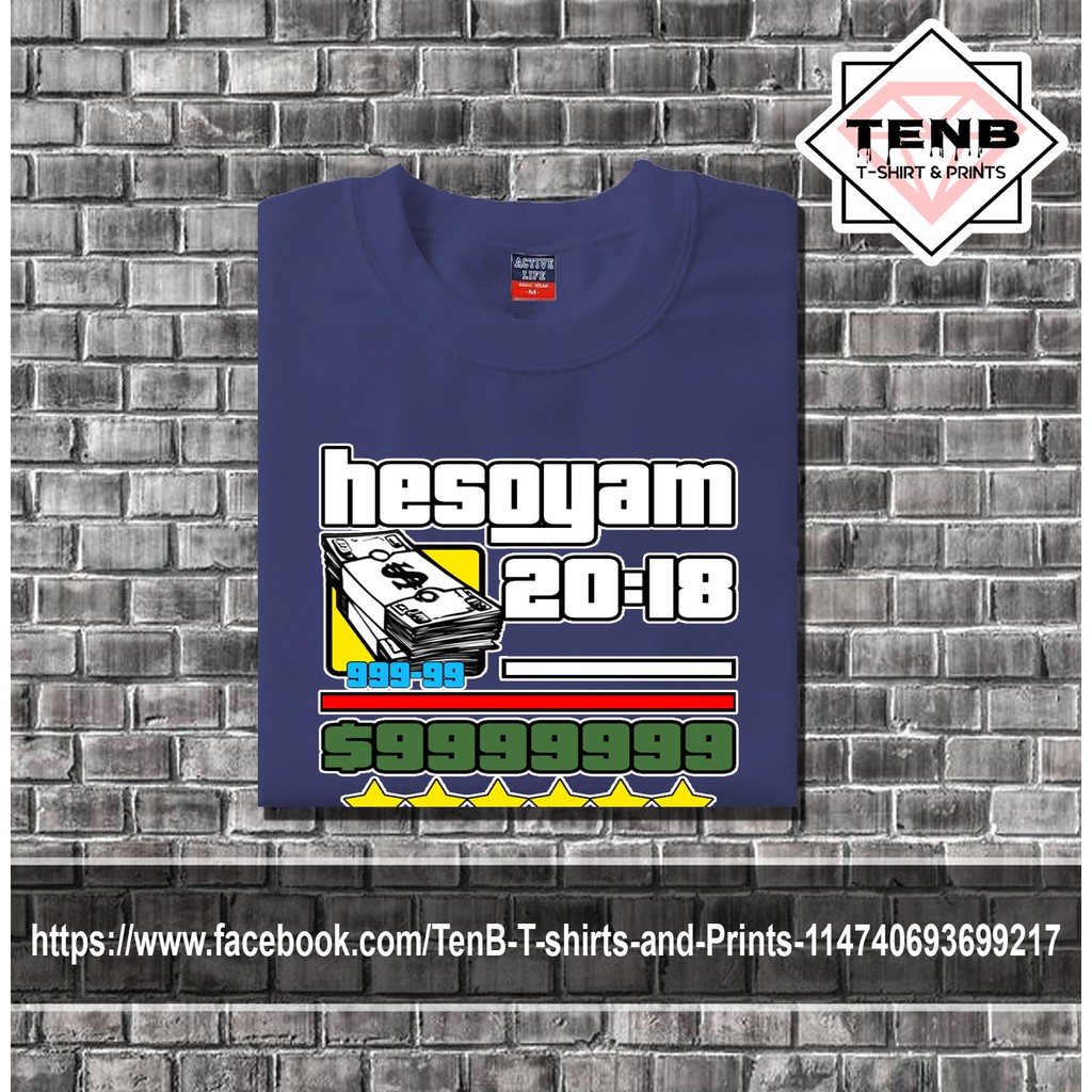 ลายพิมพ์เสื้อยืด-hesoyam-gta-ที่กําลังมาแรงสําหรับผู้ชายและผู้หญิง-unisex-w-o