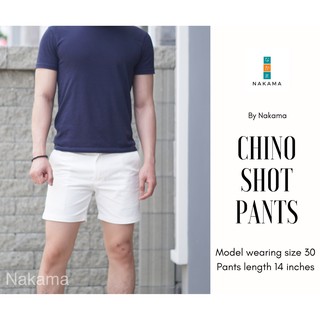 ภาพขนาดย่อของภาพหน้าปกสินค้า( ลดเพิ่ม 29.-)กางเกงขาสั้นผู้ชาย ผ้าชิโน แฟชั่นเกาหลี ขาสั้นความยาว14นิ้ว จากร้าน jirut14 บน Shopee ภาพที่ 7
