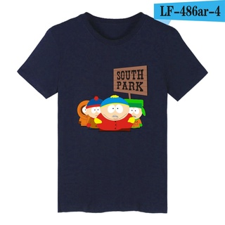 เสื้อยืดผ้าฝ้ายพิมพ์ลายขายดี Yuanl5 [พร้อมส่ง] เสื้อยืดแขนสั้นลําลอง ผ้าฝ้าย 100% พิมพ์ลายการ์ตูน Sitcoms South Park 03