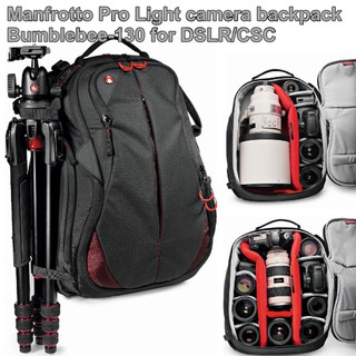 กระเป๋ากล้อง Manfrotto Pro Light camera backpack Bumblebee-130 for DSLR/CSC (ส่งฟรี) ประกันศูนย์