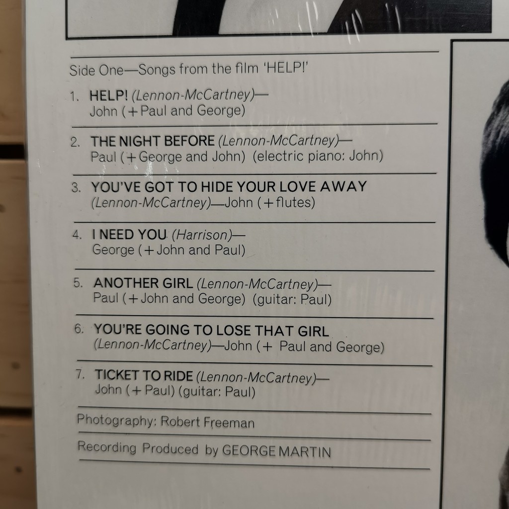 แผ่นเสียง-vinyl-lp-the-beatles-help-ใหม่และซีล-ss