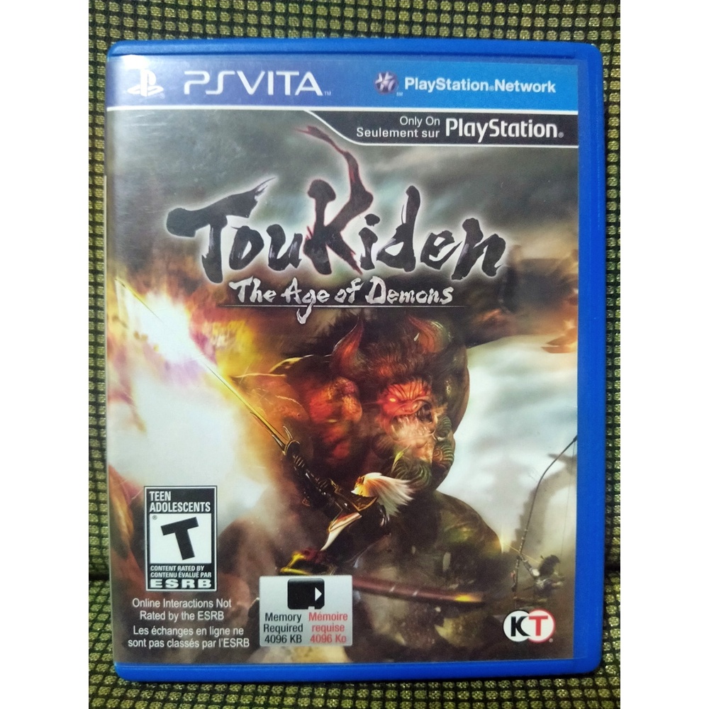 Toukiden: The Age Of Demons PS Vita - NEUF Sous Blister, Version Française