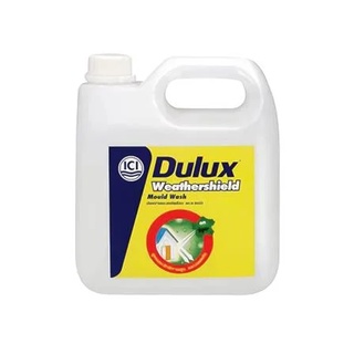 น้ำยากำจัดเชื้อราและตะไคร่น้ำ DULUX WEATHERSHIELD MOULD WASH 3 ลิตร