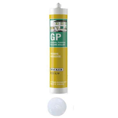 WACKER GP ซิลิโคน ซีลแลนท์ ชนิดมีกรด (สีใส,สีขาว,สีดำ) | Shopee Thailand