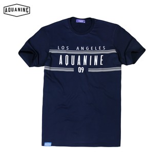 เสื้อยืด AQUANINE-LOS ANGELES - NAVY