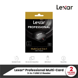 ภาพหน้าปกสินค้าLexar® Professional Multi-Card 3-in-1 USB 3.1 Reader (การ์ดรีดเดอร์) ที่เกี่ยวข้อง