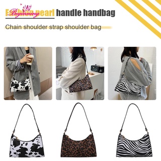 ✿ beginning ✿  แฟชั่นสัตว์รูปแบบผู้หญิงกระเป๋าถือ Street PU ไหล่ Underarm Totes กระเป๋า