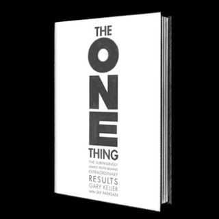 หนังสือ The One Thing by Gary Keller &amp; Jay Papasan (ภาษาอังกฤษ)