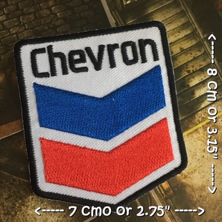 Chevron ตัวรีดแบบปัก อาร์มปัก ตัวรีดติดเสื้อ ตัวรีด ติดกระเป๋า ติดหมวก ติดแจ๊คเก็ต Racing Iron on Embroidered Patch