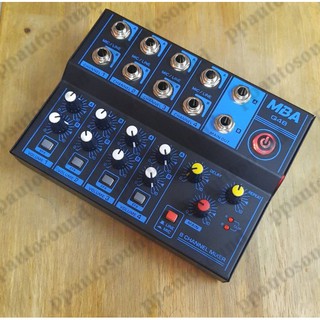 MBA มินิมิกเซอร์ มิกเซอร์ 8 ช่อง MIXER MINI มีเอฟเฟกต์แท้ รุ่น Q48 มิก ...