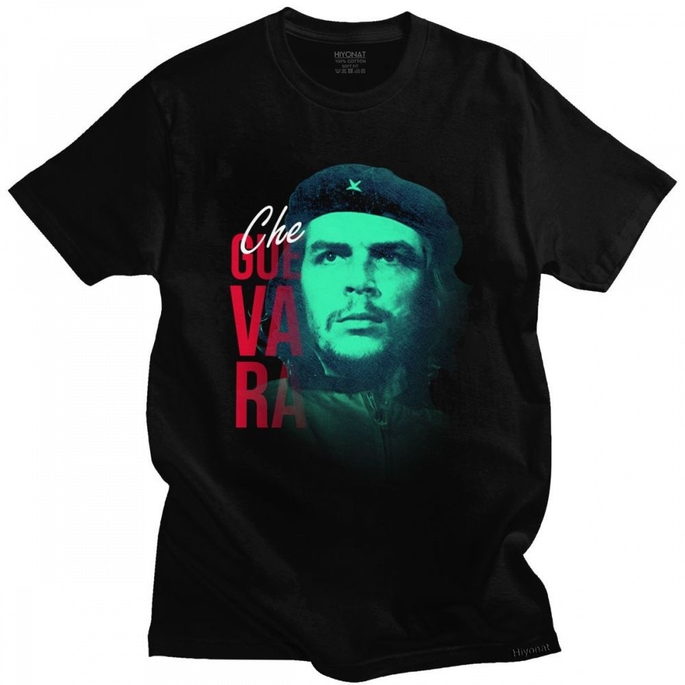 เสื้อยืดแขนสั้น-ผ้าฝ้าย-พิมพ์ลาย-che-guevara-cuba-cuban-socialism-freedom-สไตล์สตรีท-สําหรับผู้ชายs-5xl