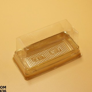 กล่องเบอเกอรี่ เค้ก เล็ก1ชิ้น ฐานสีทอง (Z35)