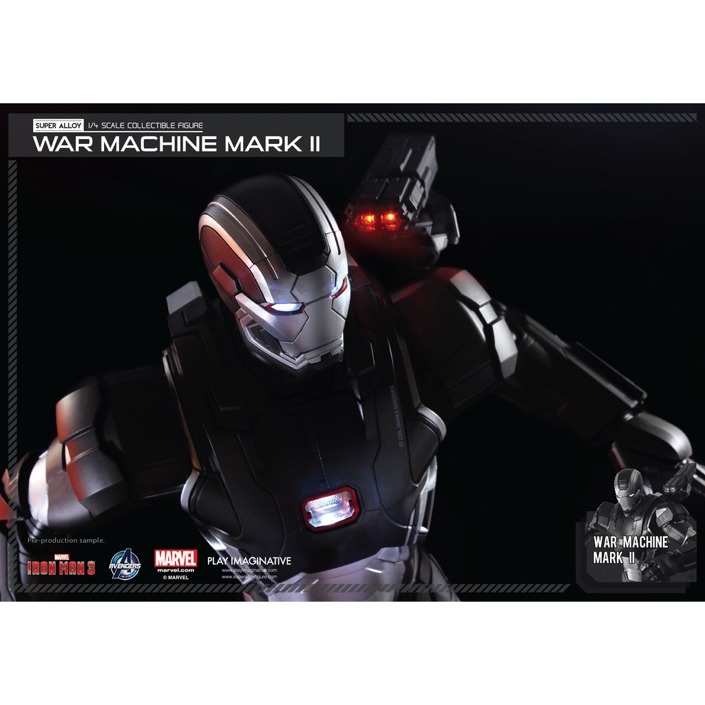 super-alloy-scale-war-machine-mark-ii-2-exclusive-edition-diecast-figure-ไอรอนแมน-ฟิกเกอร์-โมเดล-iron-man-3-hot-toys