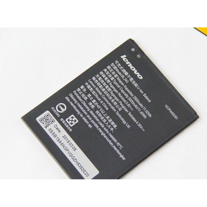แบตเตอรี่-lenovo-k3-note-a7000-a7000plus-a7700-a7600-bl243-3000-mah