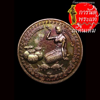 เหรียญโภคทรัพย์ หลวงปู่สวัสดิ์ ภูมิสาโร ทองแดง