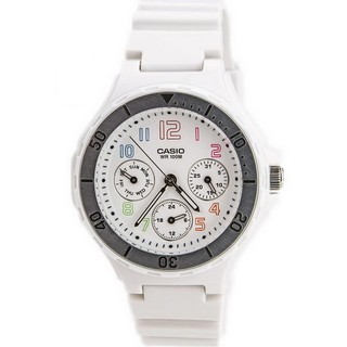 Casio Standard นาฬิกาข้อมือ สายเรซิ่น รุ่น LRW-250H-7BV (White)