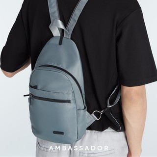 Ambassador l Weekend Multi bag กระเป๋าคาดอก ปรับเป็นเป้ได้ กระเป๋าเป้ กันน้ำ