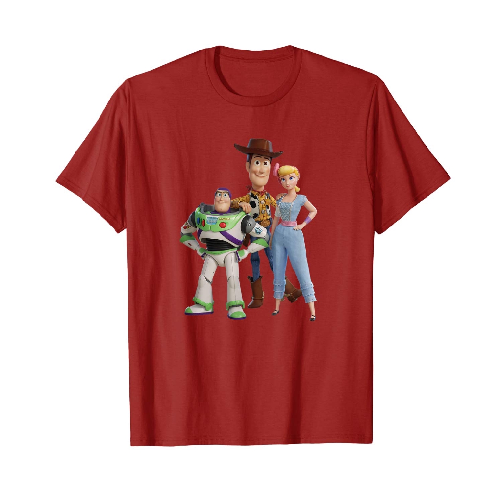 เสื้อยืดพิมพ์ลาย-disney-pixar-toy-story-4-woody-buzz-boq1s