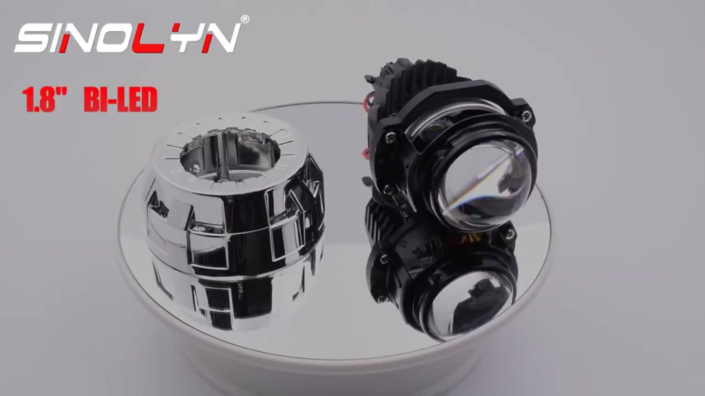 Projector Bi-LED โปรเจคเตอร์ ขนาด 1.8 2.0 นิ้ว RHD 12v 6000K กับ ไฟวง ...
