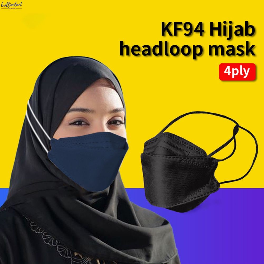 10pcs-headloop-mask-duckbill-3d-headloop-4ply-facemask-face-mask-white-face-mask
