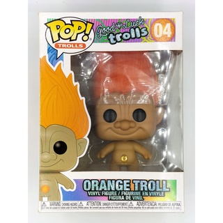 Funko Pop Good Luck Trolls - Orange Troll #04 (กล่องมีตำหนินิดหน่อย)