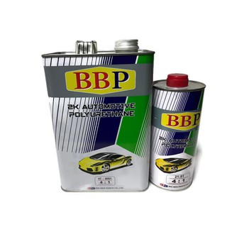 แลคเกอร์2K บีบีพี ระบบ4:1 (แกลลอน) * BBP 2K Clear Coat 4:1 * ขนาด3.2ลิตร พร้อมฮาร์ด 0.8ลิตร