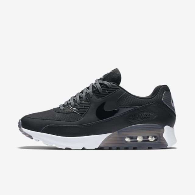 รองเท้าผ้าใบผู้หญิง-w-nike-air-max-90-ultra-essential-black-dark-grey